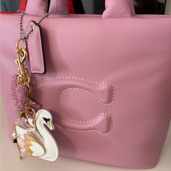 Coach Pink Pillow Tote Excellent condition NWOT - Picture 8 of 10